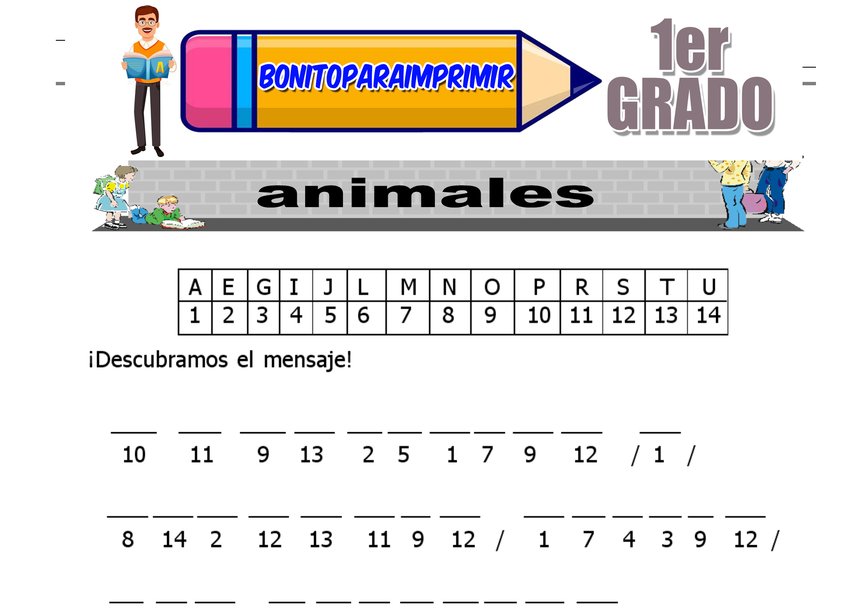 Cuidemos el Suelo para Primer Grado