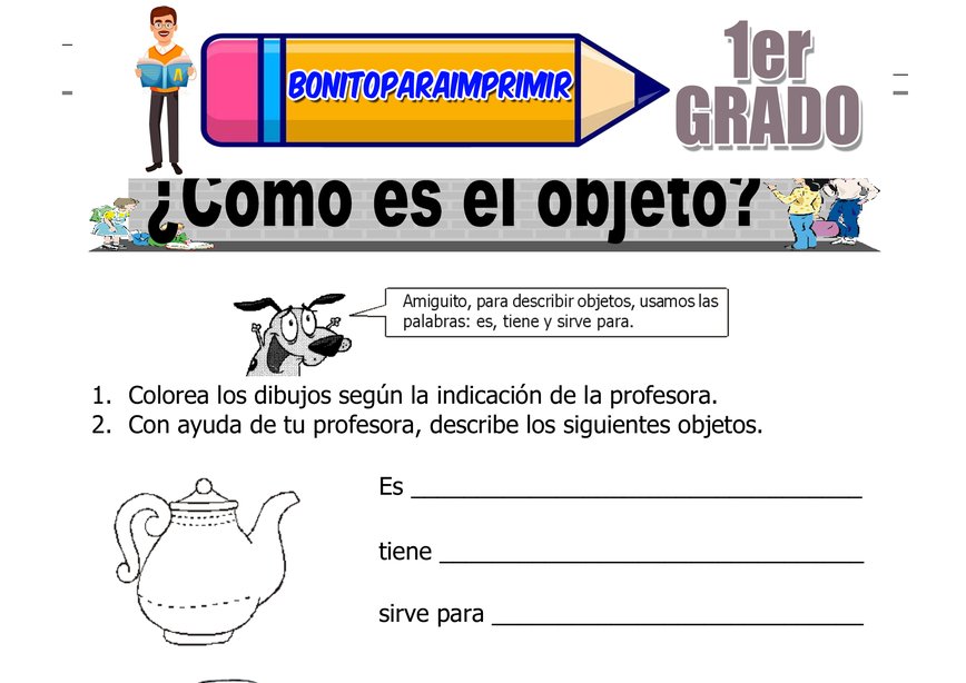 Cómo es el Objeto para Primer Grado