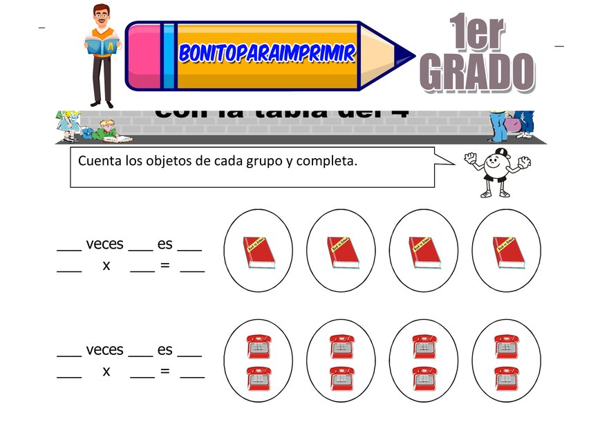 Lectura de Números para Primer Grado de Primaria
