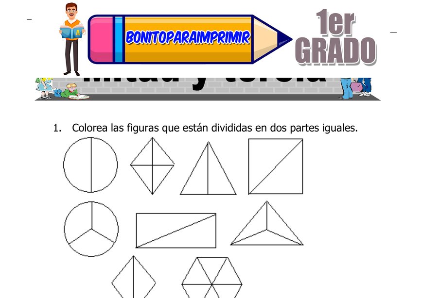 Números Ordinales para Primer Grado de Primaria