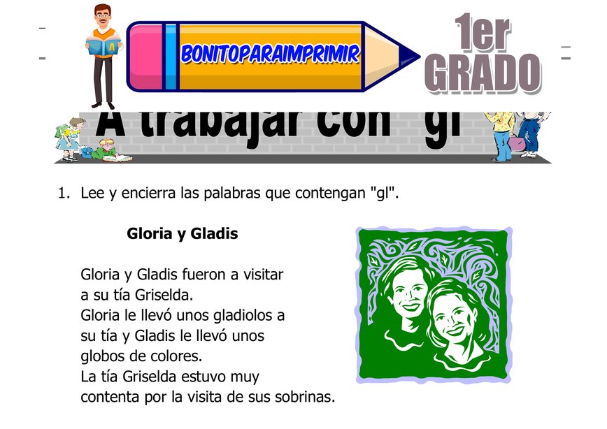 Trabajar con GL para Primer Grado
