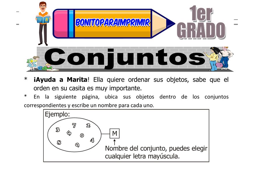 Conjuntos para Segundo Grado de Primaria
