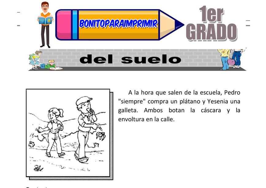 Conservación del Suelo Segundo Grado de Primaria