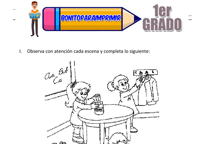 Elemento Extraño para Primer Grado