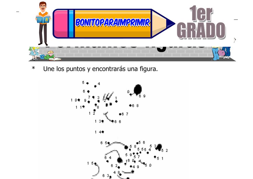 Formación de Figuras para Primer Grado de Primaria