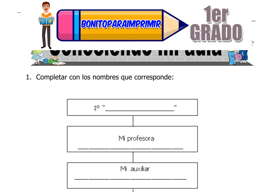 La Aventura de un Viaje para Primer Grado de Primaria