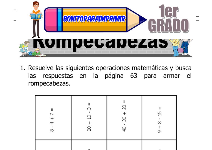 Pemcabezas Segundo Grado de Primaria