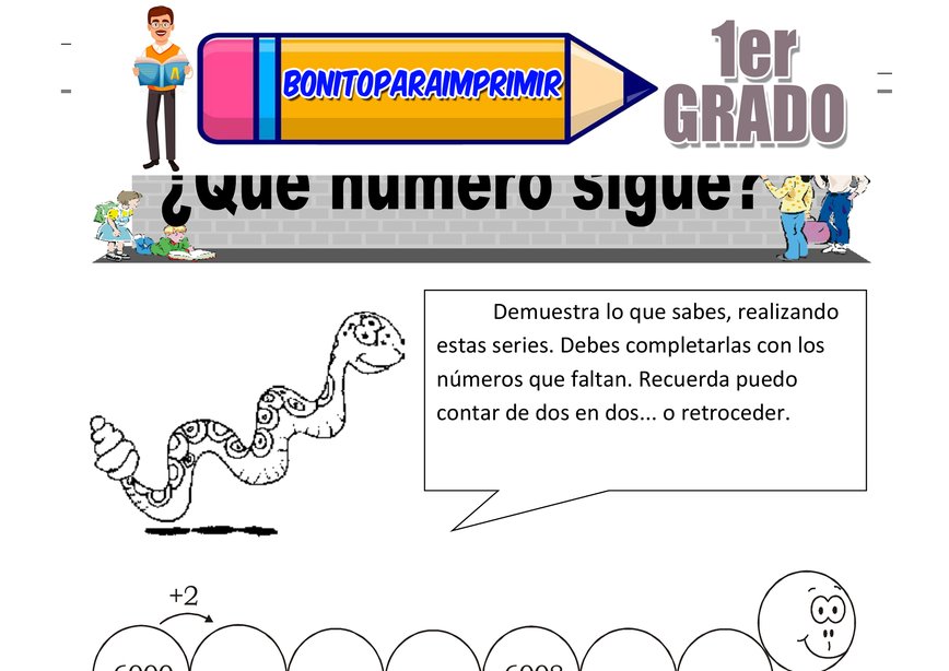Qué Número Sigue Segundo Grado de Primaria
