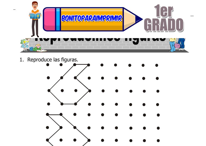 Reproducción de Figuras para Primer Grado de Primaria