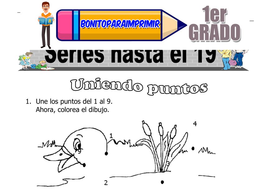 Series Numéricas para Primer Grado de Primaria