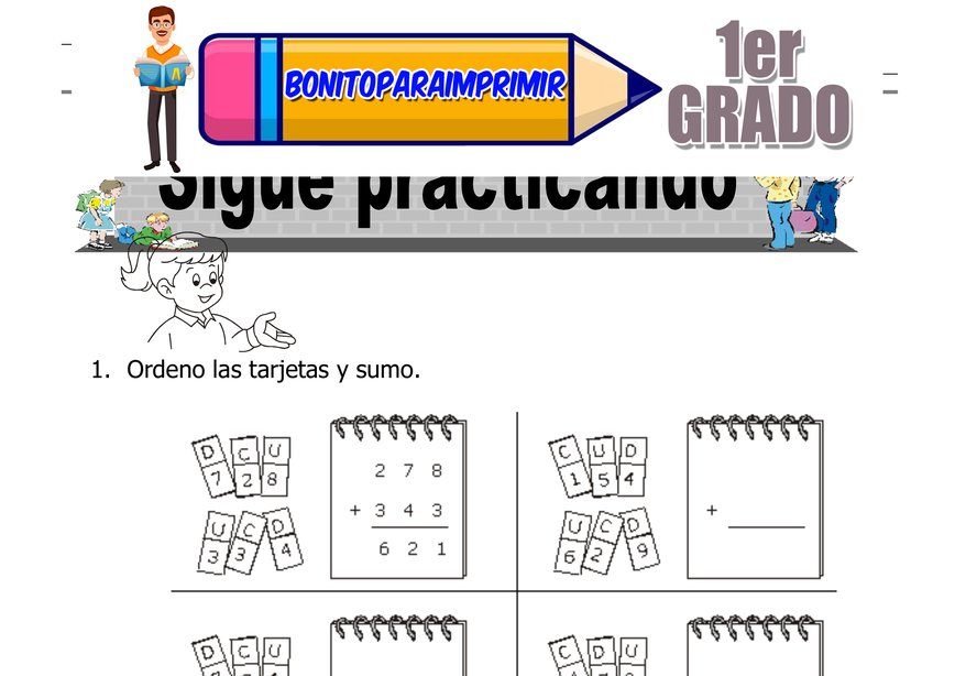 Sigue Practicando para Segundo Grado de Primaria