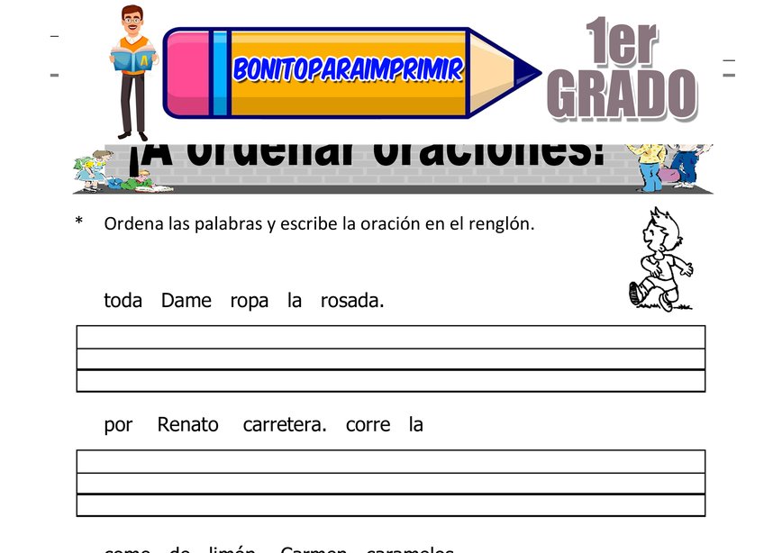 Sinónimos para Primer Grado de Primaria