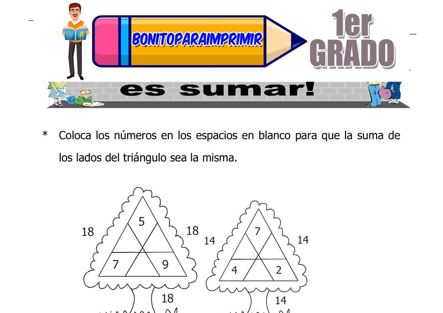 Sumar es Divertido para Primer Grado de Primaria
