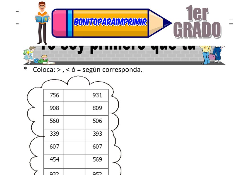 Yo Soy Primero que Tú Segundo Grado de Primaria
