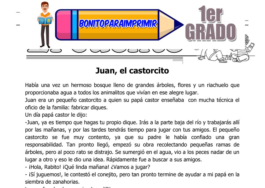 El Cuento: Actividades de Comprensión y Creación de Cuentos para Tercer Grado