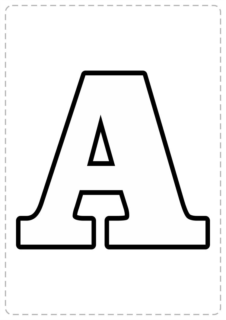 Duplicar Rodeado hormigón ▷🥇Letras para colorear📒 【Alfabeto en PDF】