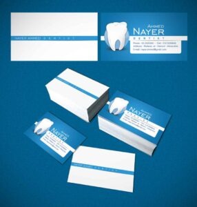 tarjeta de presentacion dentista