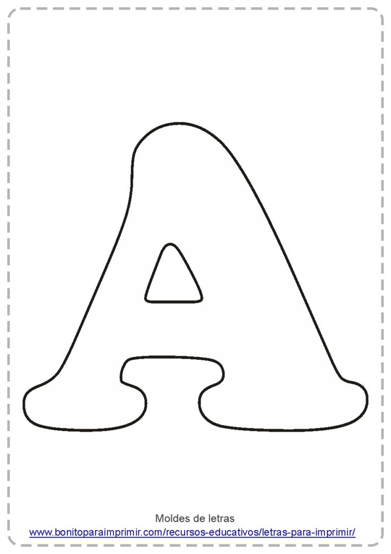 🥇Letras MAYUSCULAS para imprimir📒 【Alfabeto en PDF